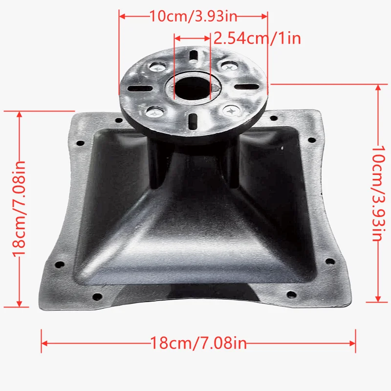 MW Audio R Style PA-Lautsprecherhorn für Bühnen-PRO-Audio - Verschiedene Größen 180x180x100mm 210x210x110mm 250x250x135mm 1 & 1,5 Zoll Horn – Detail 1