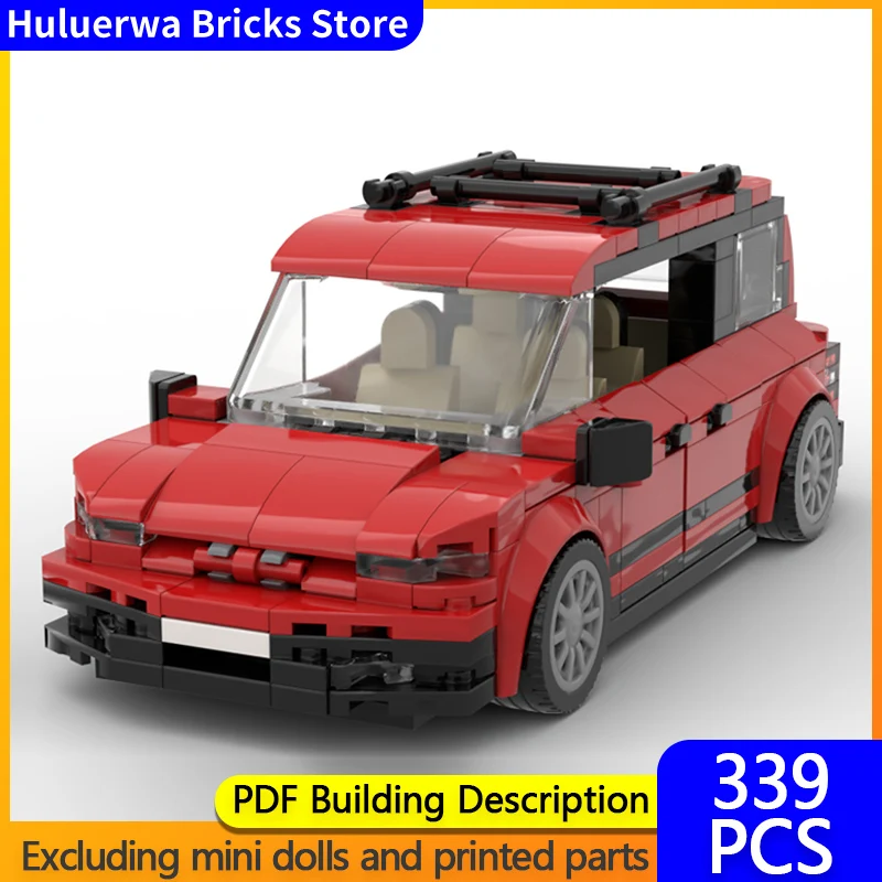 

Модель скоростного гоночного автомобиля MOC, строительные кирпичи, Voyager, многофункциональная MPV, модульная технология, детские праздничные подарки, сборные игрушки