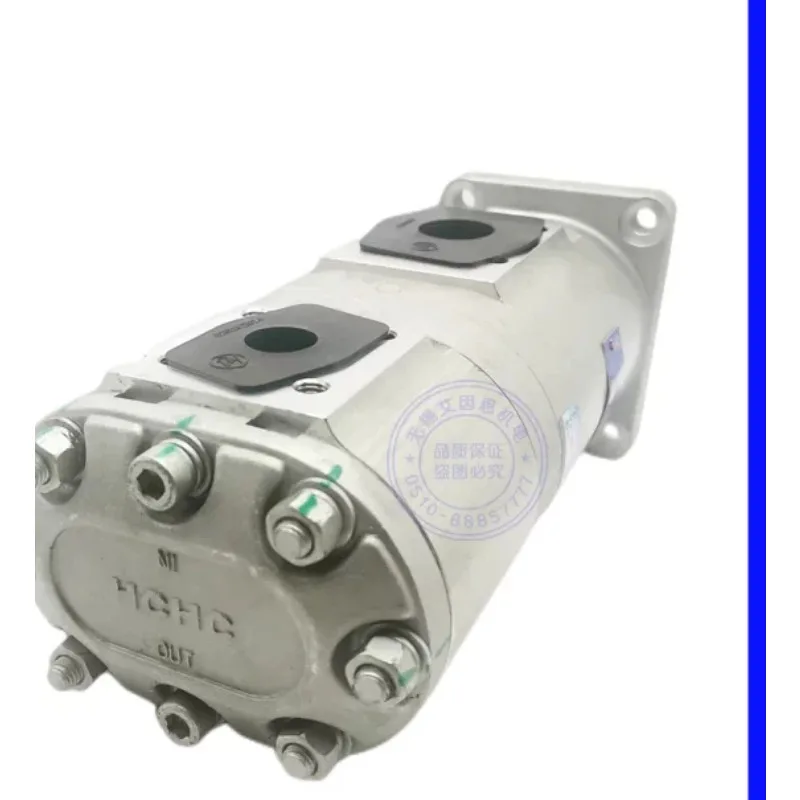 Hefei Changyuan Hydraulic Double Gear Oil Pump Zhonglian Sanitation Vehicle Oil Pump CBNL-F563/F520-BFHL