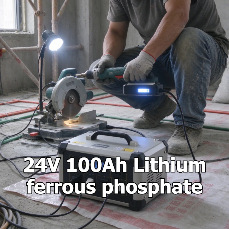 LiFePO4 24V 100Ah, minimal heat buildup during operation, robust overload tolerance, suitable for yacht emergency power system