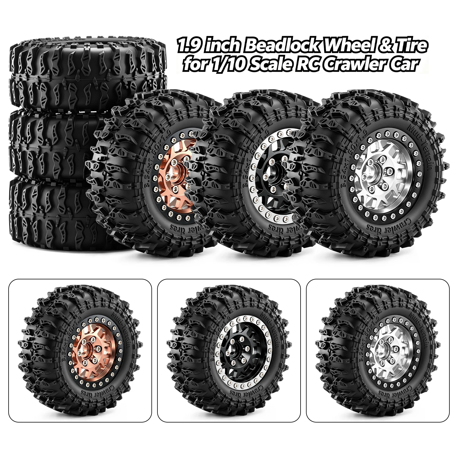 rcmmting-4-pezzi-ruote-beadlock-in-metallo-da-19''-e-pneumatici-in-gomma-per-auto-rc-crawler-1-10-trx4-trx6-axial-scx10-wraith-rc4wd-redcat-mst