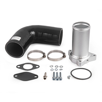 50MM 57MM Adapter Kit For audi seat VW 1.9 TDI 75/80/90/115/130 BHP Diesel delete kits With Silicone Elbow Pipe