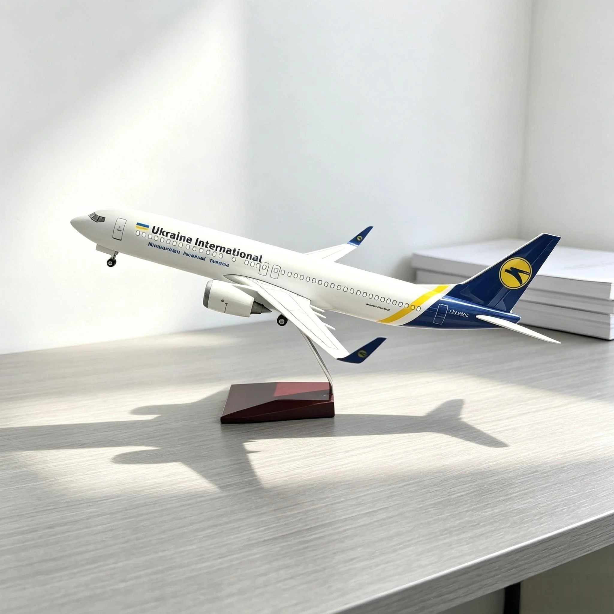 Model Kit Ukraine - 1/85 Large Scale Airplanes Boe-ing 737