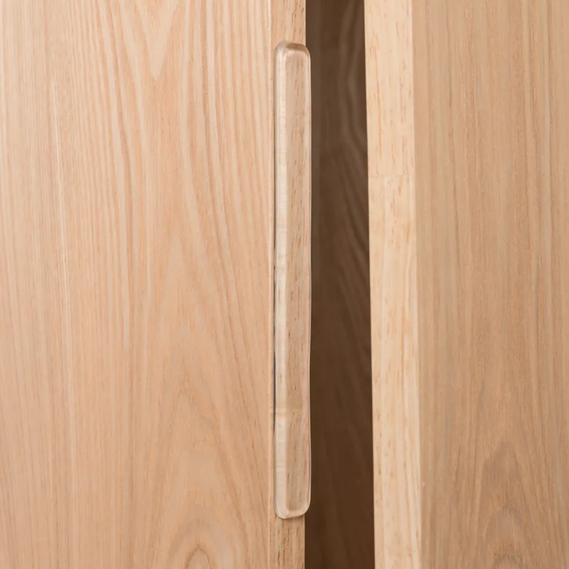 Anti-collision Sticker Household Door Handle Silicone Pad Refrigerator Cabinet Door Wall Anti-collision Mute Strip #3441 gallery 2