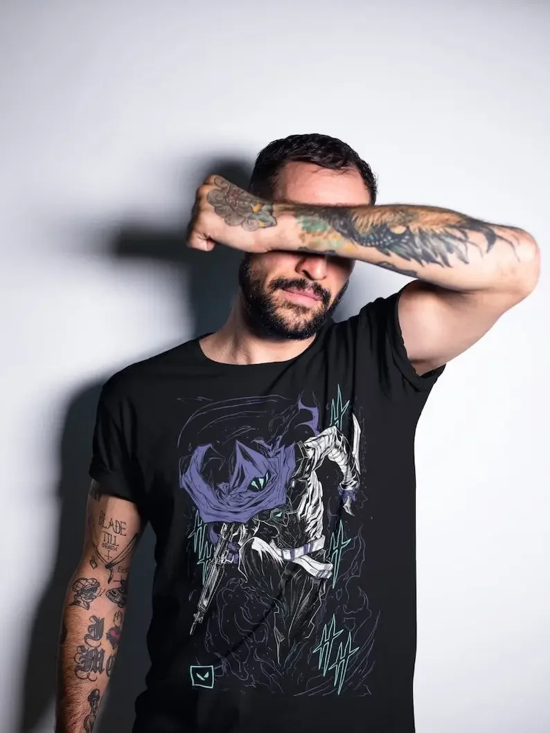 

Omen Character Shirt, Omen Valorant Unisex T-Shirt