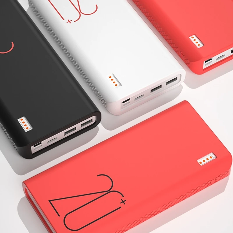 غطاء من السيليكون ل Romoss تحسس 6 +/6F قوة البنك 20000mah لينة سيليكون واقية المضادة للتصادم المضادة للانزلاق غطاء