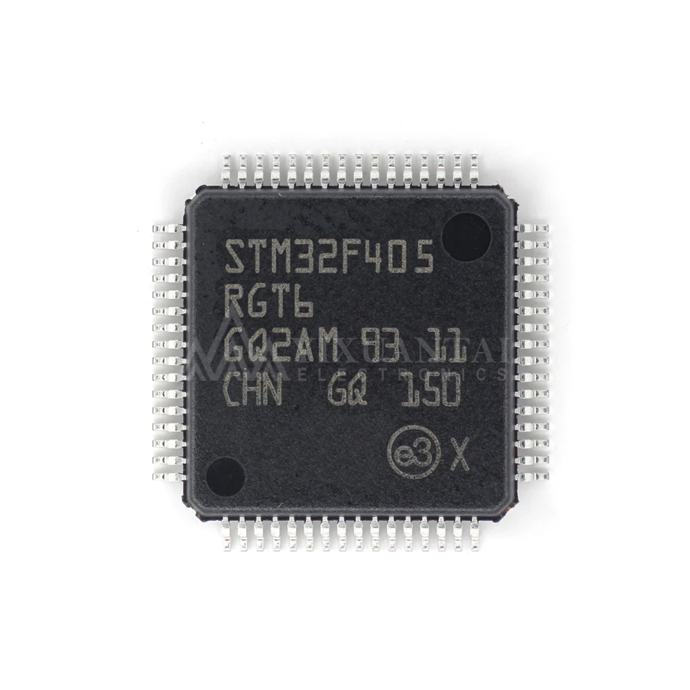 

5pcs/lot STM32F405RGT6 High Speed 32-Bit Microcontroller MCU IC LQFP 64-Pin 1MB Flash Embedded Control Chip