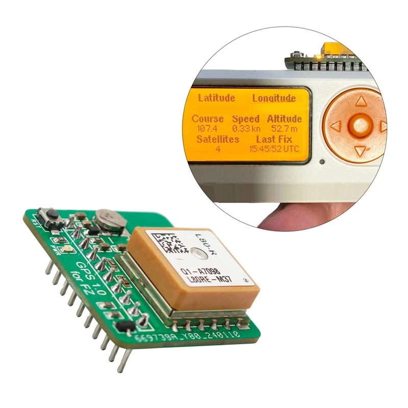 GPS Module For Flipper Zero Development Board Antenna Integrated Unleashed Firmware Module Parts Accessories 1 Piece