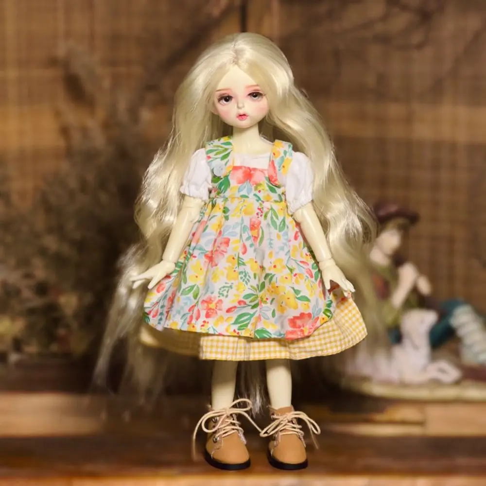 Acessórios de brinquedo roupas de boneca bjd roupa de brinquedo olhos 3d simulado olho dobradiça boneca vestido diy roupas vestir-se articulações removíveis boneca