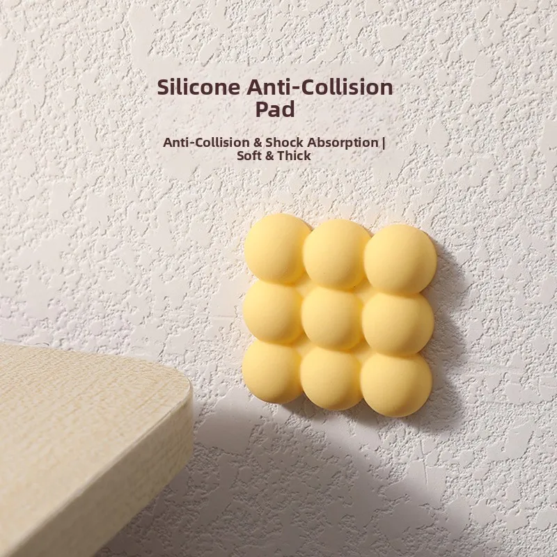 

Мультяшная силиконовая накладка на дверную ручку для защиты от ударов, настенная наклейка для дома, защитная наклейка на дверь, Fly Blue Valley