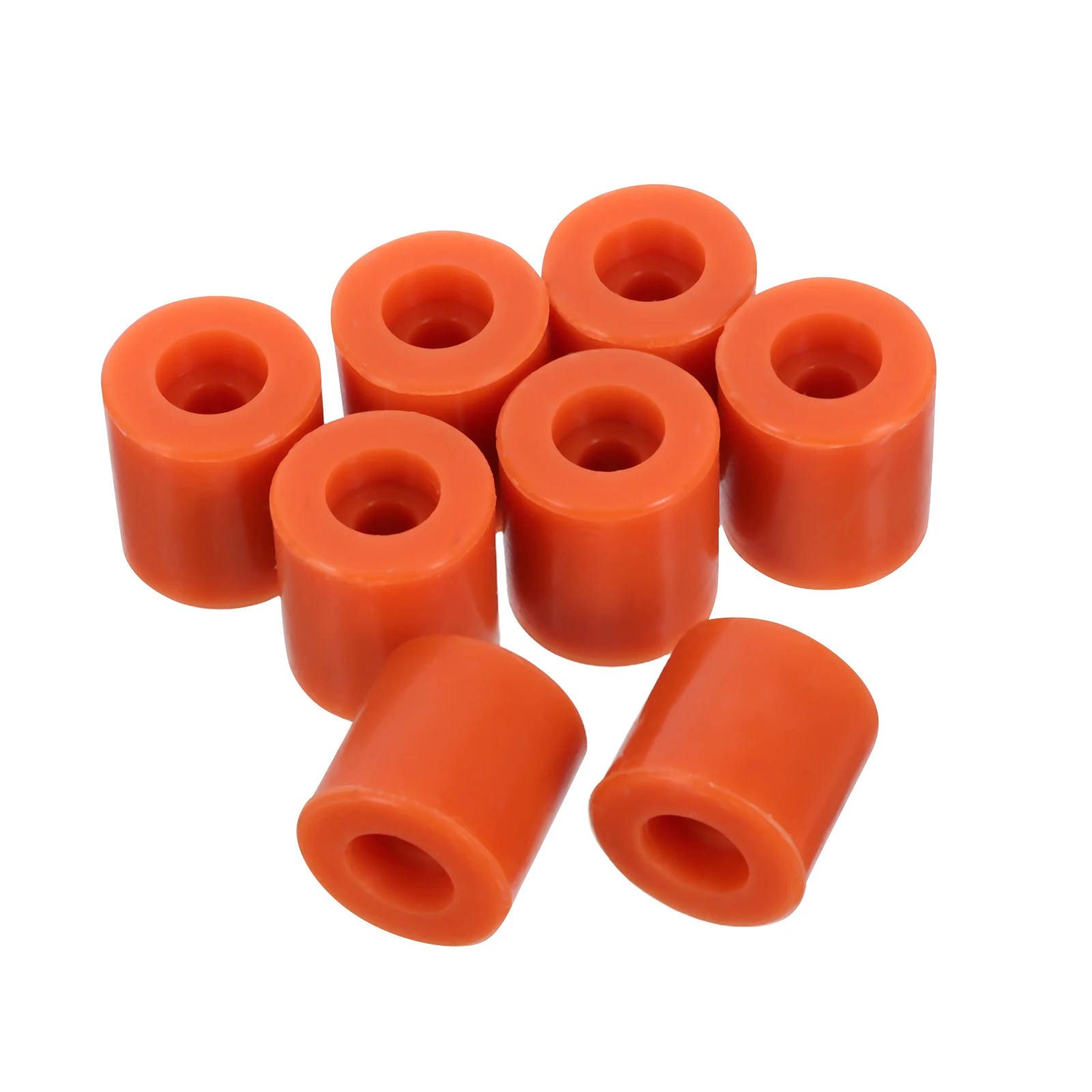 

8pcs Silicone Mounts Spacers High Temp Orange Parts 3D Printer Bed Leveling Tools Accessories Heat Bed Columns Replacement