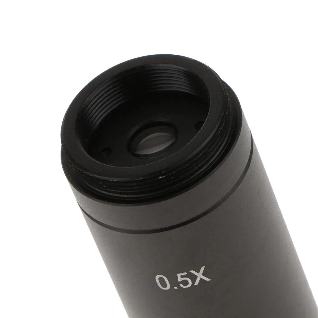 Electronic Eyepiece 0.5X C Mount Metal Lens Adapter for CCD Camera and Stereo Microscope Laboratory