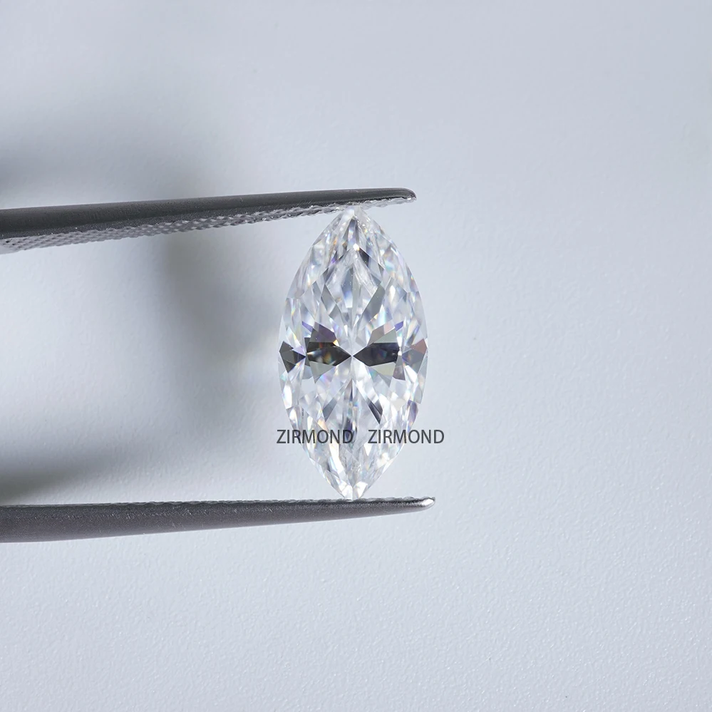 

Чрезвычайно блестящие в лаборатории формы маркизы, настоящие D-цветные свободные муассанитовые камни для обручальных колец или колец с сертификатом ГАР