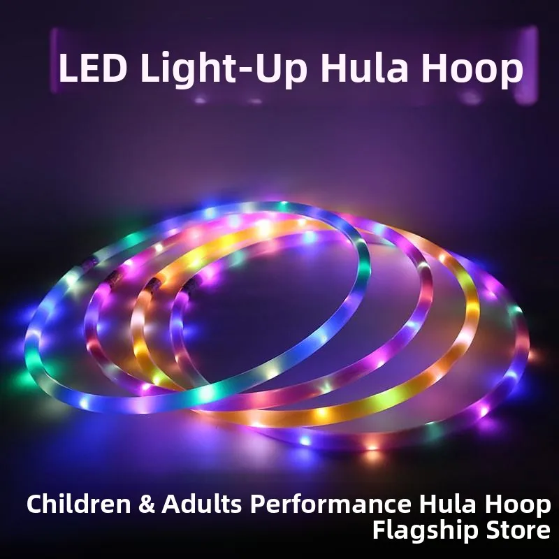 

Светодиодная подсветка, Thiened, сценическое представление, пластиковая модель для взрослых и детей, игрушка для отдыха на открытом воздухе, традиционная хула...