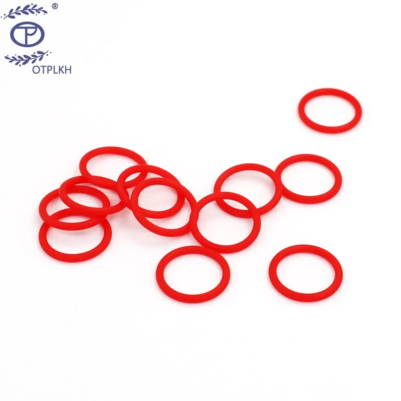 

PU O-Ring Seal 16.36*2.21mm ID*CS Turned Red Polyurethane O-Ring Specifications Can Be factory Customized OTP Seals