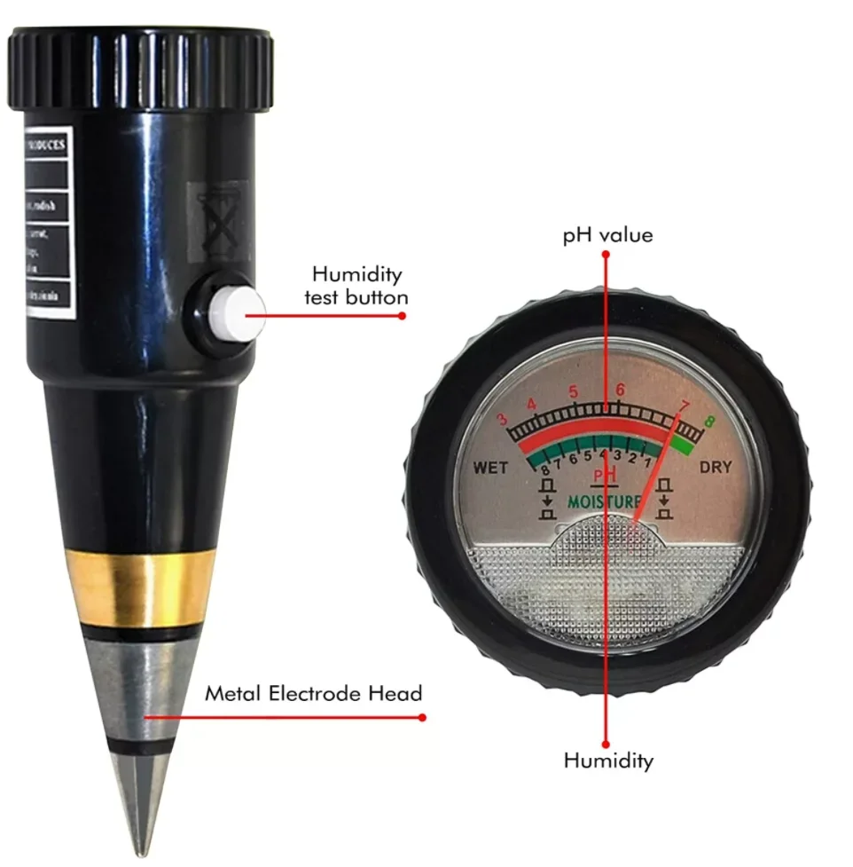 SDT-60/ SDT-300 Soil Moisture Testing Meter Analyzer for Garden Plants Humidity Meter Sensor