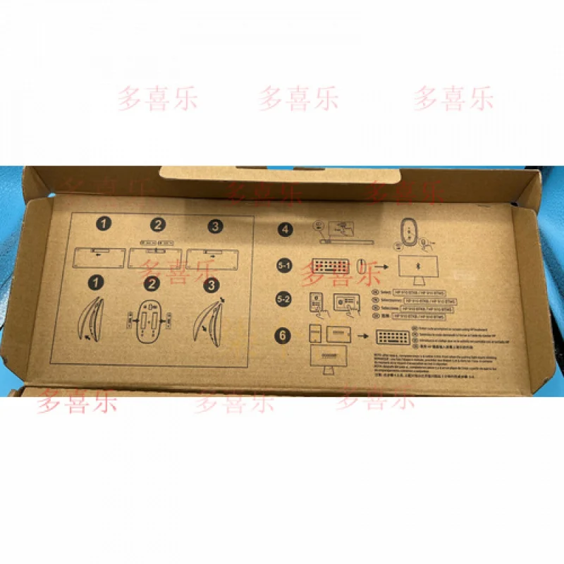 ZZMM Branco Combo EUA Para HP Chromebase Teclado + Mouse All-In-One M42570-001