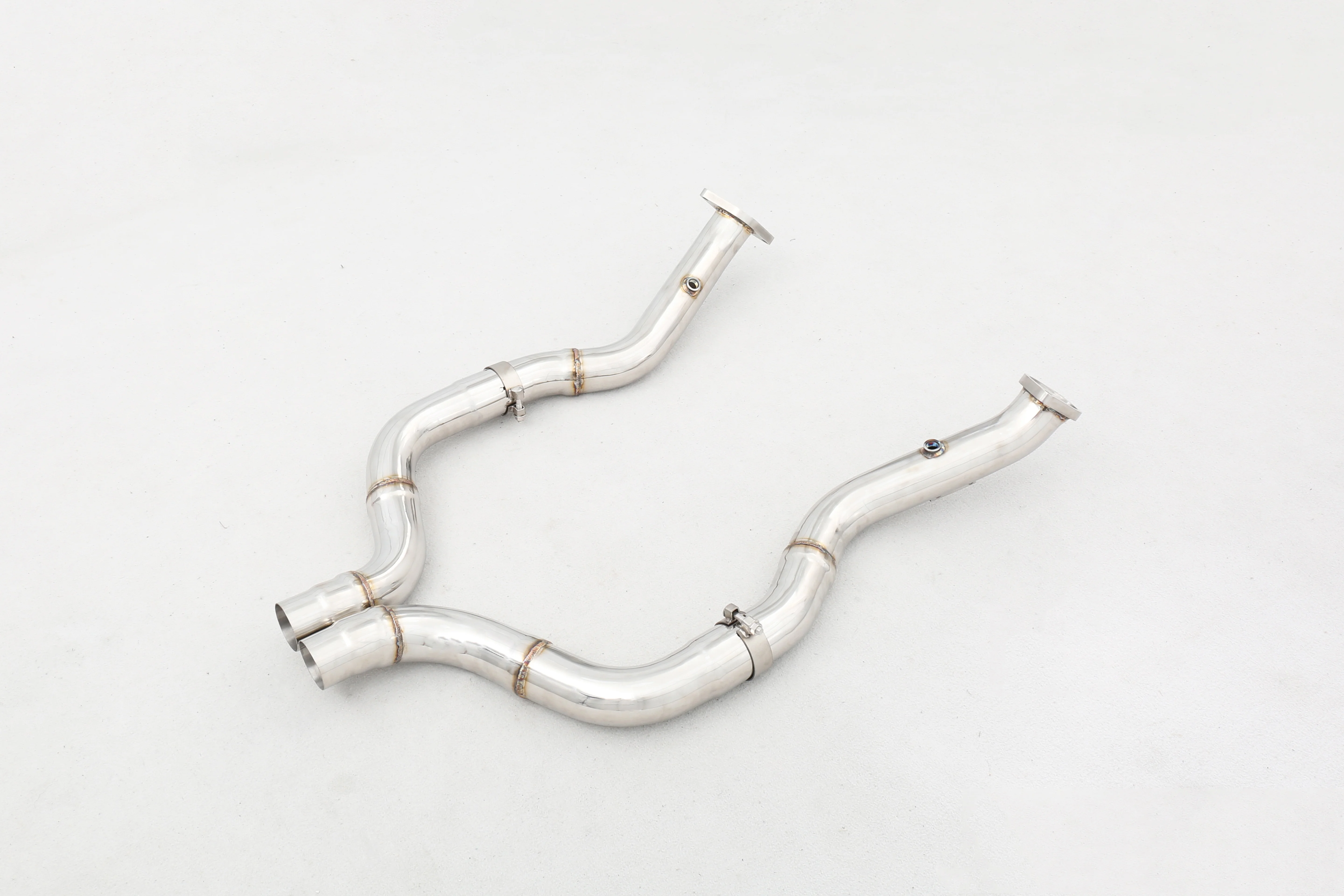 304 Stainless Steel Catless Decat Downpipe Perfect Fit for  Challenger SRT 6.2/6.4 Exhaust Pipes