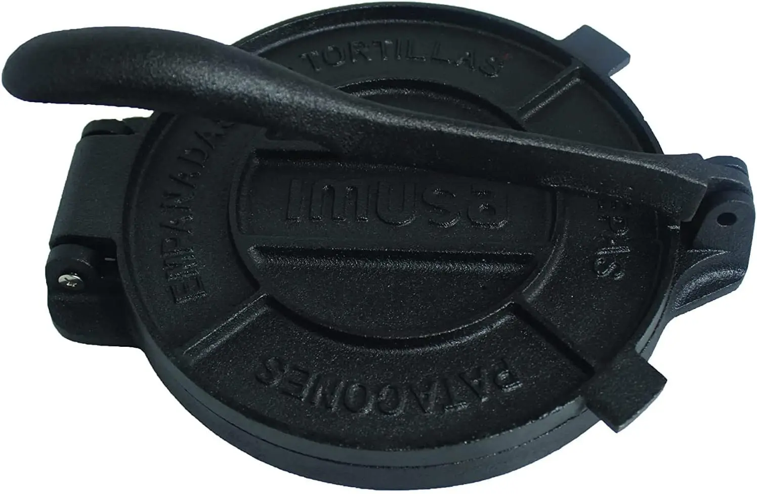 

10-Inch Cast Iron Tortilla Press for Homemade Tortillas, Durable and Non-Stick