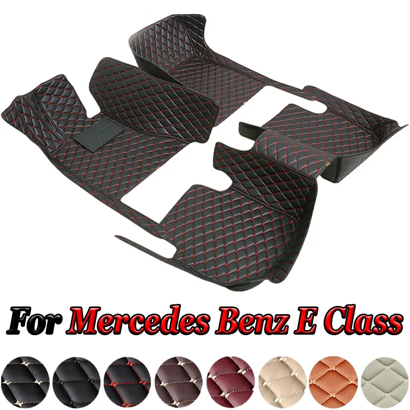 

3PCS Custom Car Floor Mat for Mercedes Benz E Class W211 W212 W213 2019-2023 W214 2024 Auto Accessories Carpet