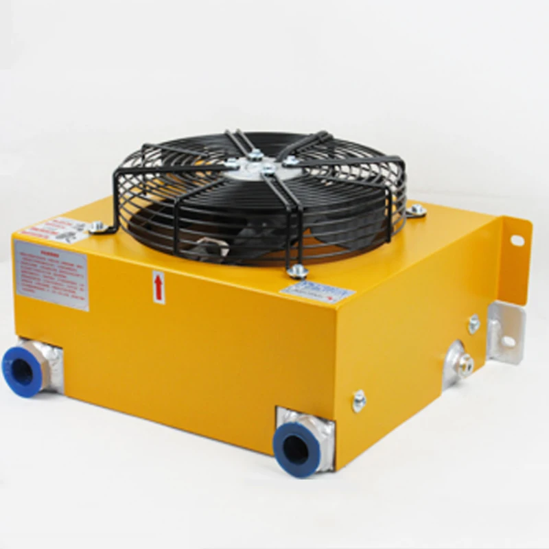 Cooler Air-Cooled Oil Radiator 24V/12V/220V/380V Truck-Mounted Crane Modified Fuel Tank Cooling AH1012T-CA Hydraulic Air Cooler