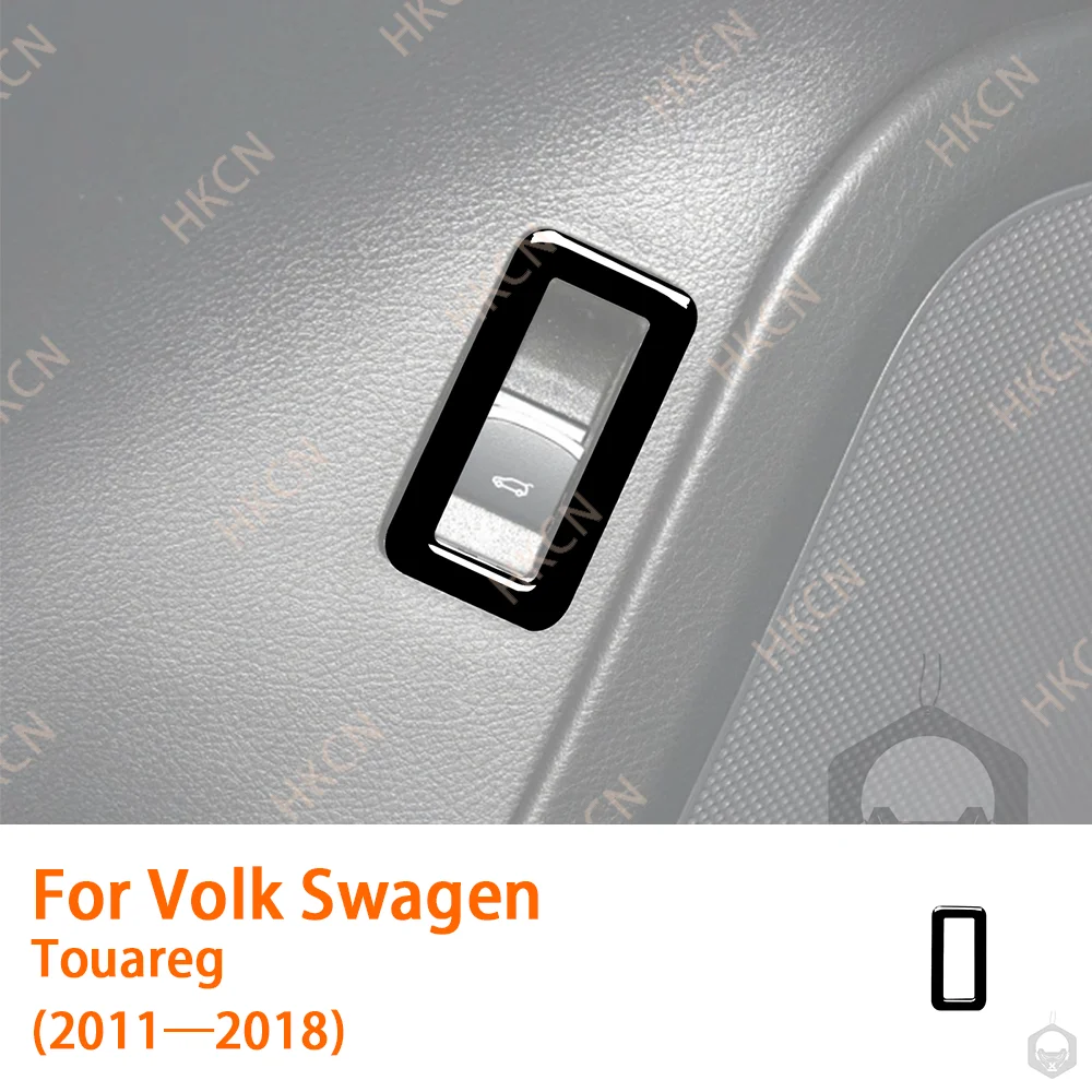 

For VW Touareg 7P MK2 2011 2012 2013 2014 2015 2016 2017 2018 Rear Trunk Switch Panel Decals Car Interior Accessories Sticker