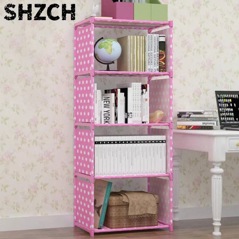 Book Bookcase Modern Book Shelf Shelves of Books  Bookshelf on Wall Bookstore Decoration Gold Bookends Libraries Room