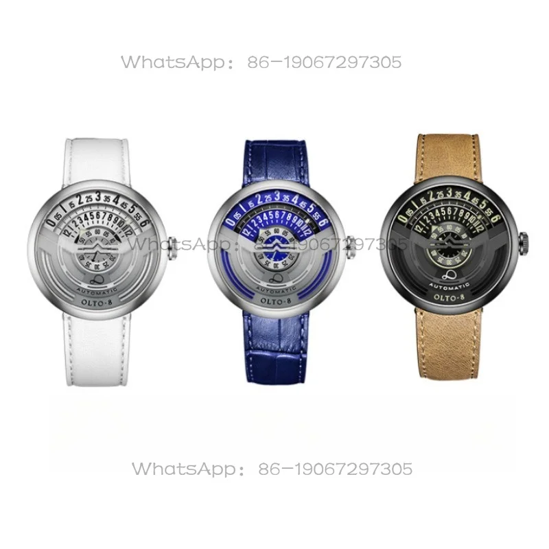 Fully Automatic Mechanical Watch Men's Personalized Luminous Watch Large Dial