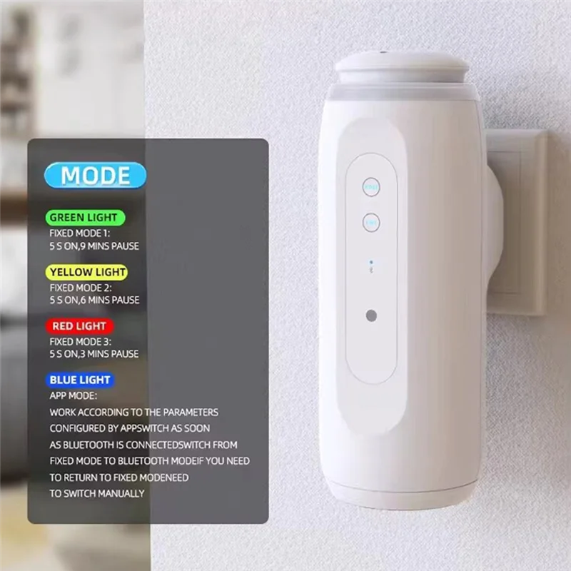 Smart Fragrance Diffuser For Toilet Smell Distributor Air Freshener Automatic Diffuser Aroma Diffuser US Plug-ABXK