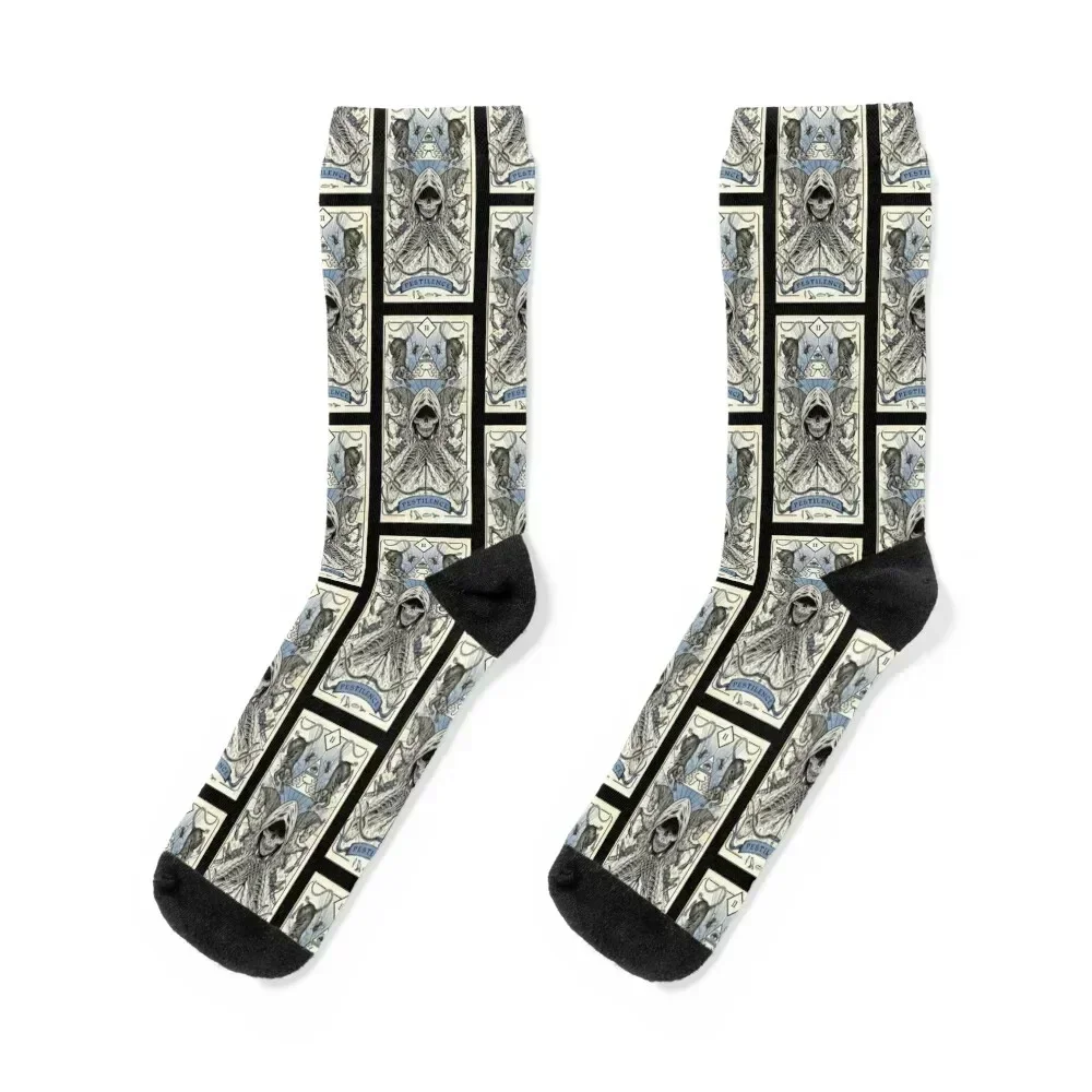 

Pestilence Socks custom sports christmas gift Men's sheer Luxury Woman Socks Men's