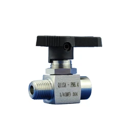 High Pressure Stainless Steel Male/Female Thread Ball Valve Panel Instrumentation 1/4
