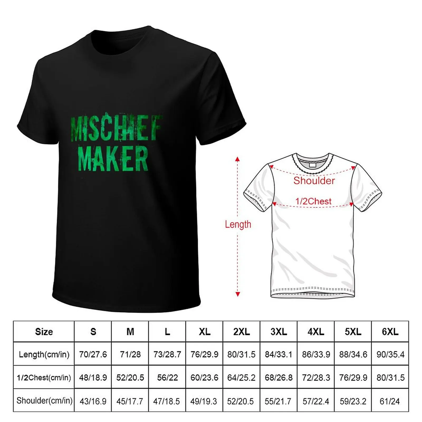 Mischief Maker T-Shirt Basic Regular Fit Casual T-Shirt