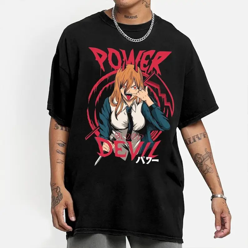 From Page to Tee: Anime Magic in Pure Cotton