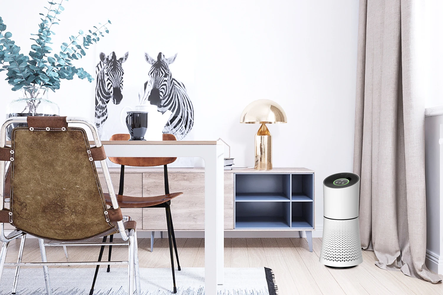 أجهزة تنقية الهواء الإلكترونية الأنظف معطر الأشعة فوق البنفسجية المنزلية الحيوانات الأليفة سيارة الدخان أجهزة تنقية الهواء الكهروستاتيكية #6