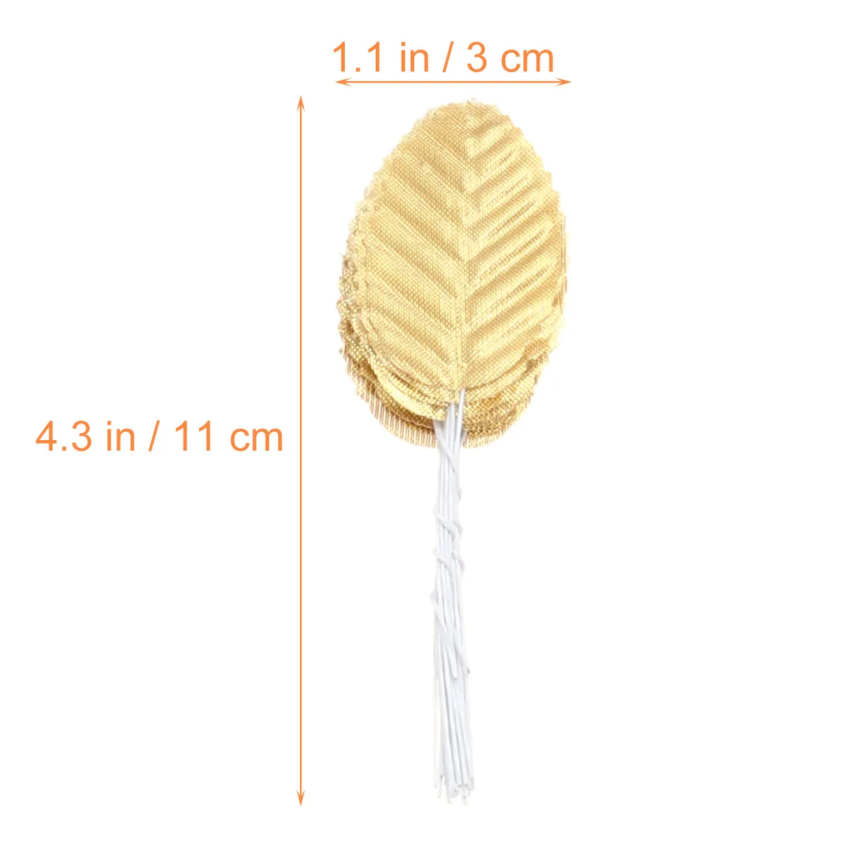 

200 Pcs Artificial Leaves Decorative Faux Plants Home Party Store Wreath Simulated Rose Flower Arrangement Accessories