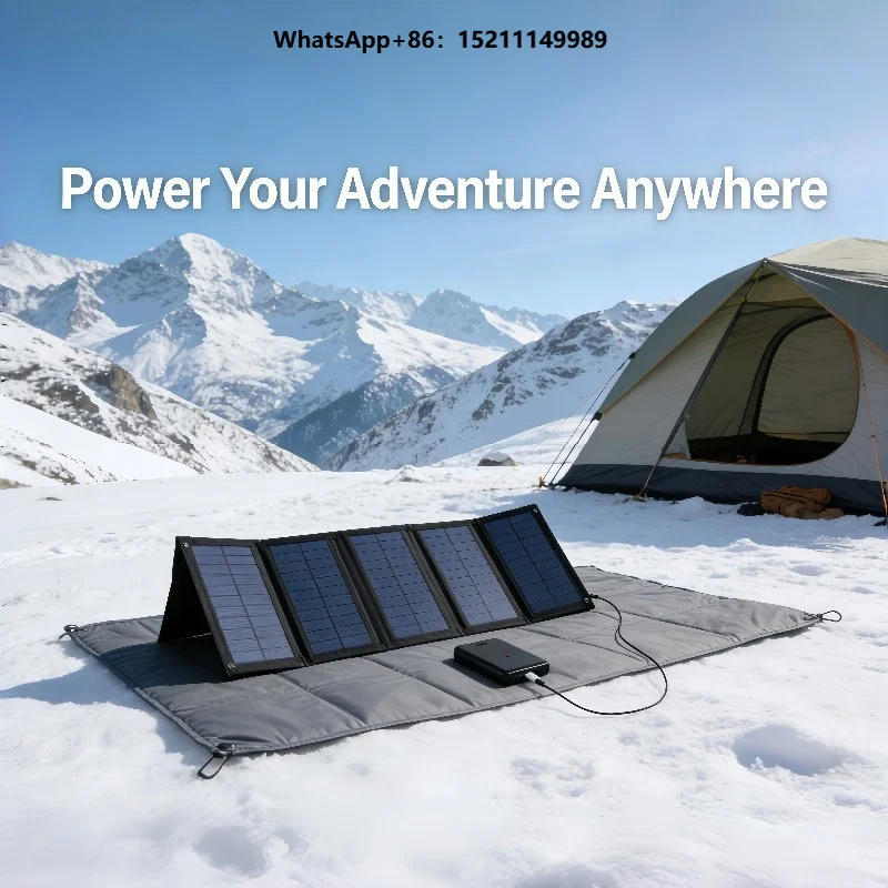 Professional 500W Portable Solar Blanket Foldable Solar Module Energy Solar to Secure Sustainable Whole House Power