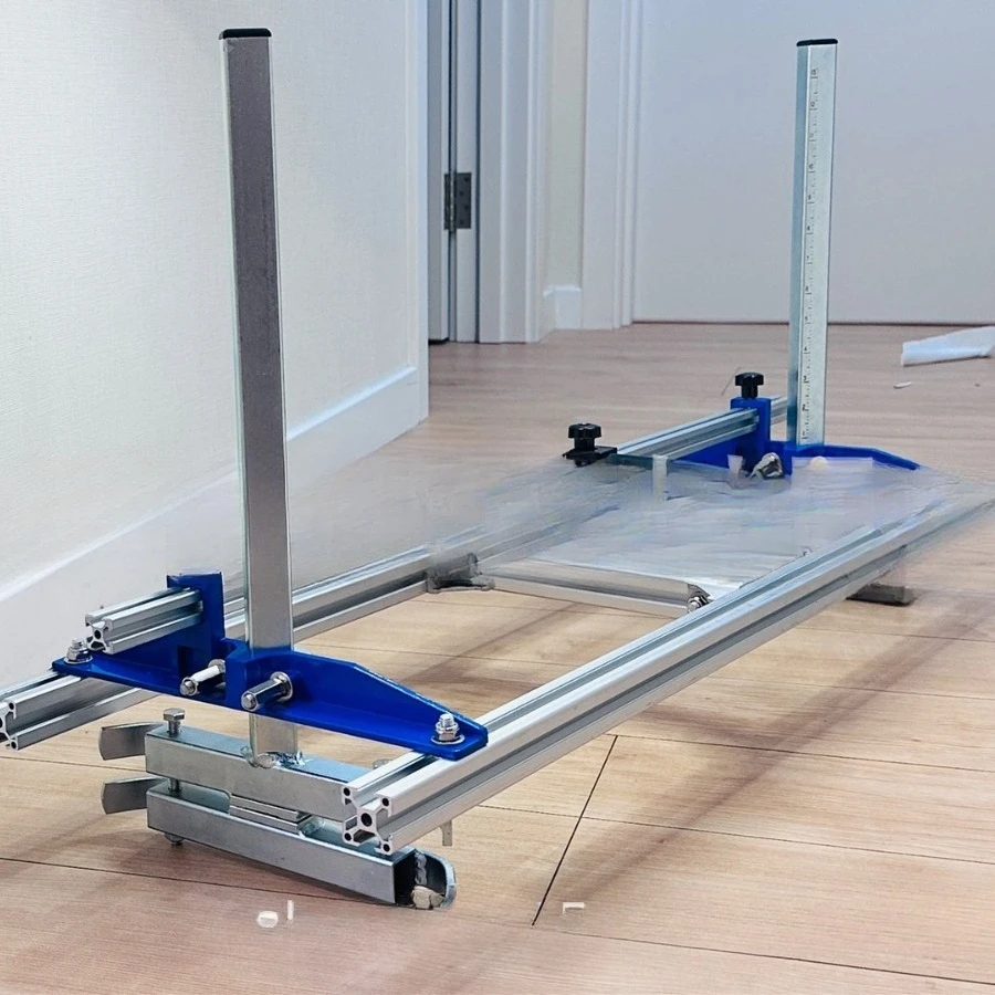 New Chainsaw Mill Stand, Portable Aluminum Log Cutting Frame