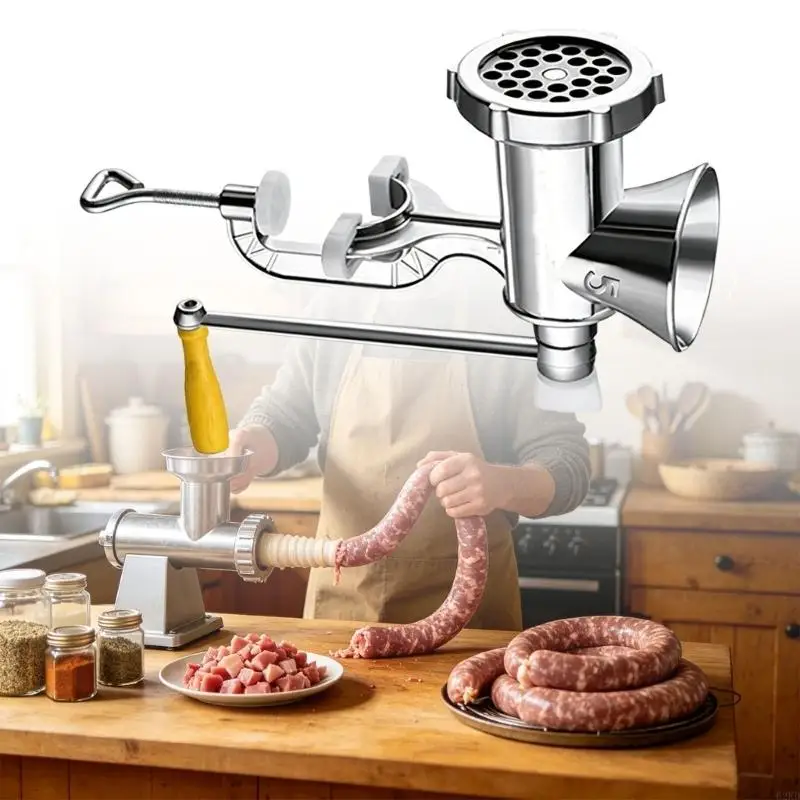 62KD Easy To Clean Hand Operated Cutter For Beef Pork Fish And Vegetables