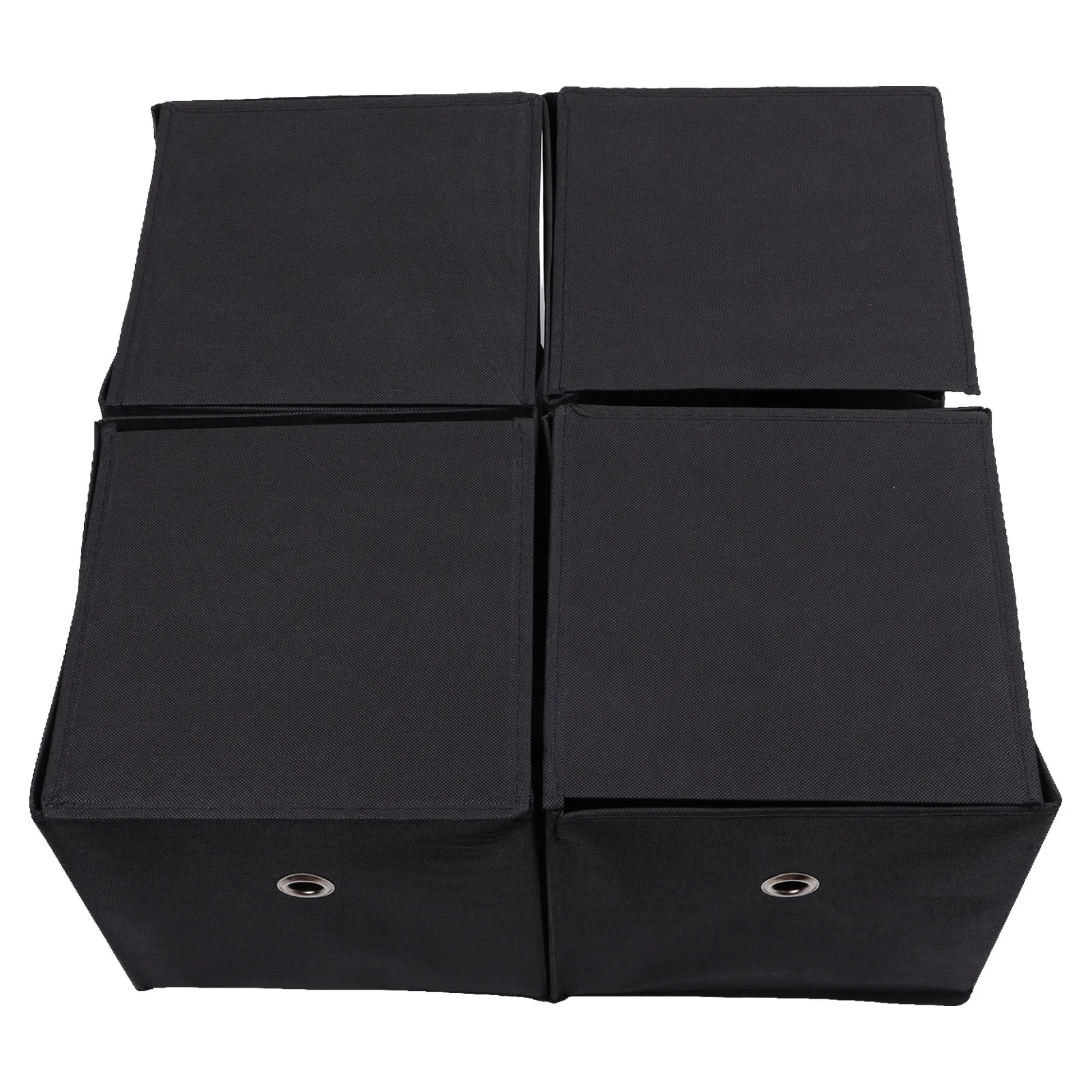 

4pcs Collapsible Storage Bins Collapsible Storage Bins Large Size Clothes Baskets for Home Bedroom Closet Car
