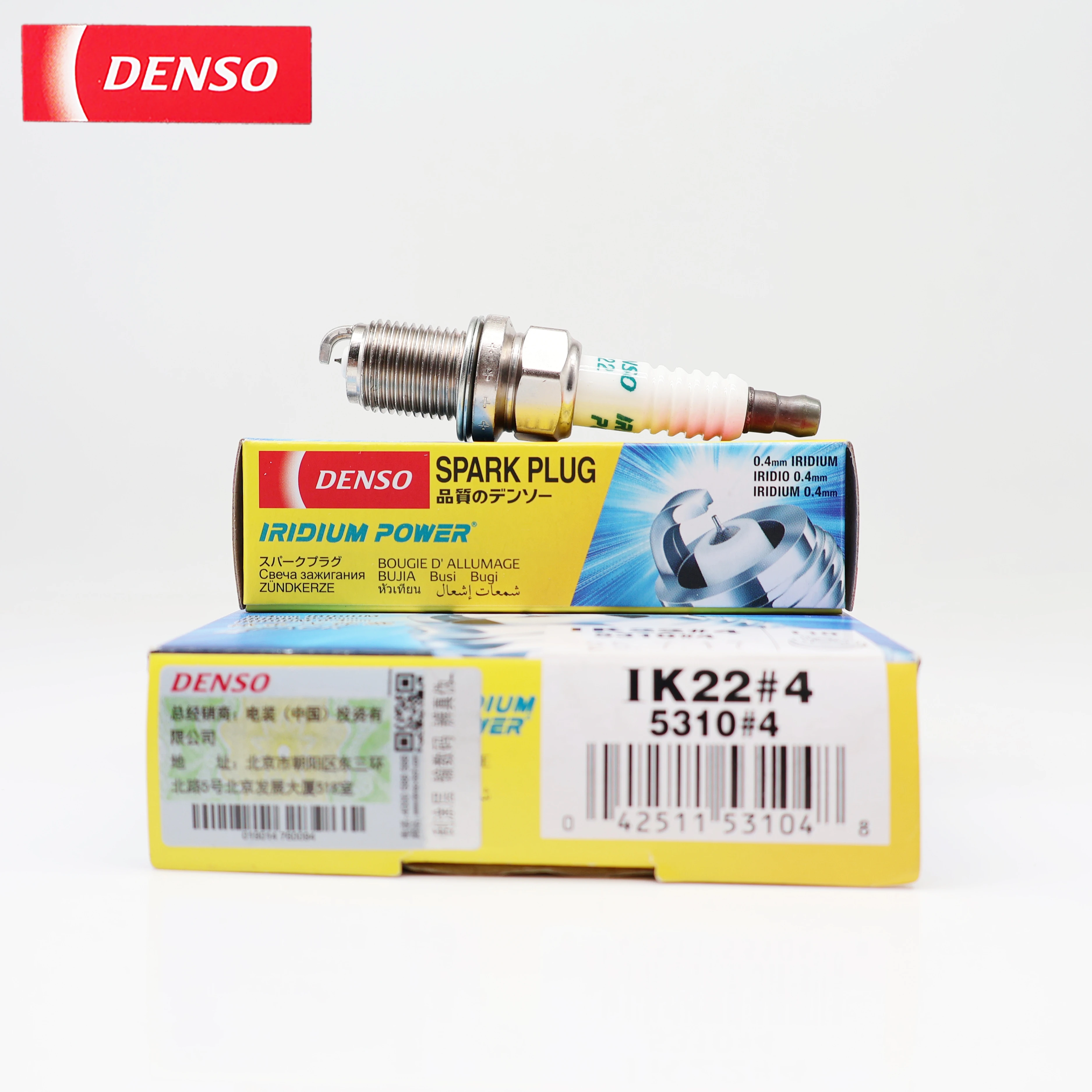 DENSO Iridium Spark Plug IK22 5310 Original genuine product OEM:101905621