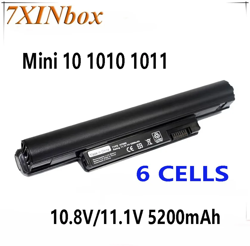 7XINbox 10.8V 5200mAh Battery For Dell Inspiron Mini 10 1010 1011 1110 11z P03T001 PP19S H766N PP19S H766N K713N T745P N533P