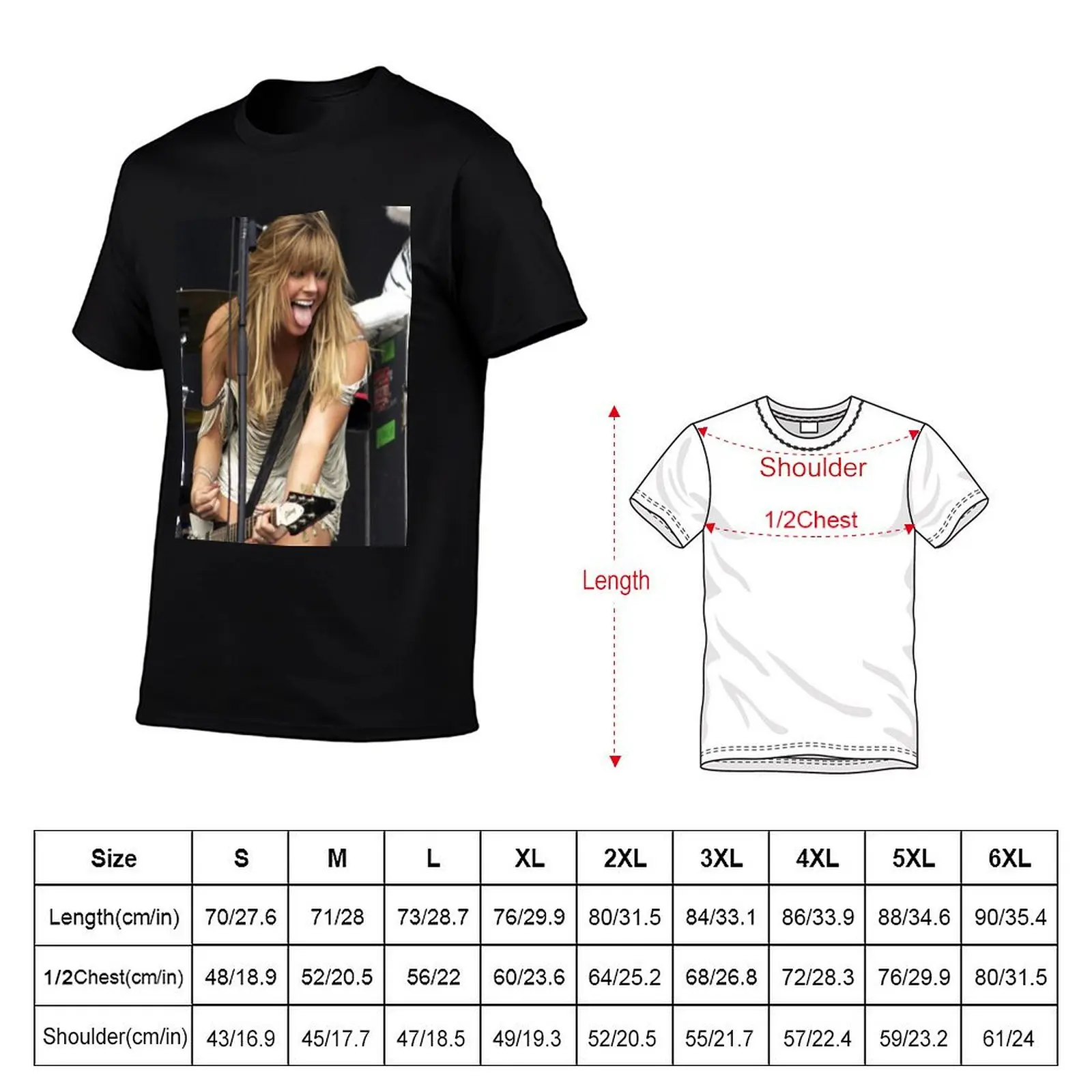 Grace Potter - Poster T-Shirt Lightweight Basic Short Sleeve Shirt