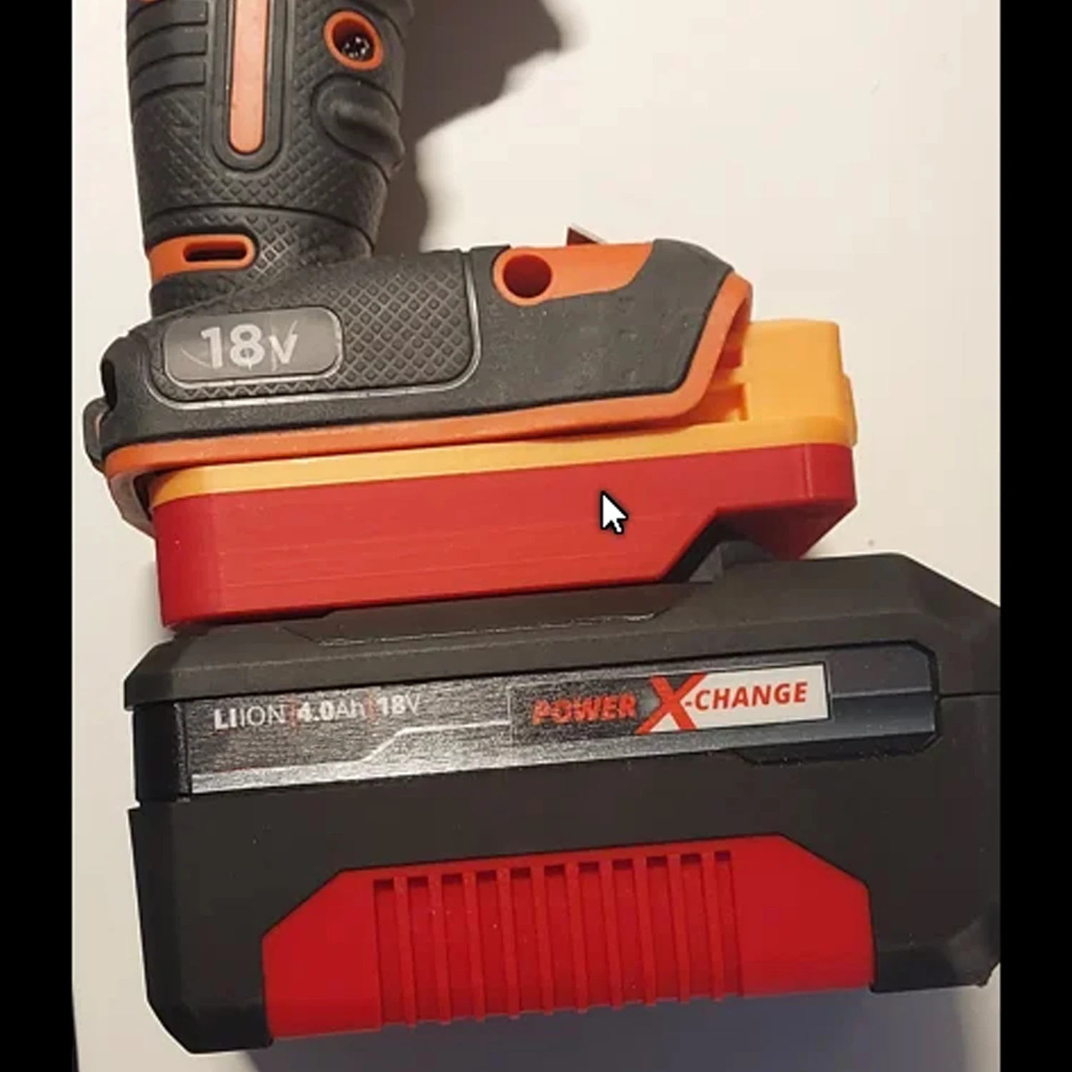 Adaptador para ferramenta Black+Decker 20V Li-ion para bateria Einhell/X-Change/Ozito 18V Li-ion, conversor de adaptador, acessório para ferramenta elétrica