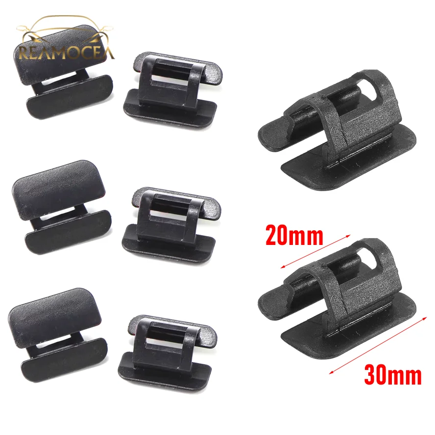Reamocea 10Pcs Bonnet Insulator Jacket Fixing Clip Front Hood Insulation Pad Clip Fit For Land Rover Range Rover Velar Evoque