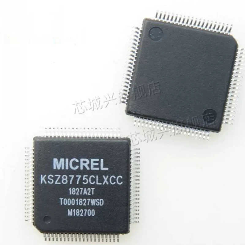 1PCS~10PCS/LOT  KSZ8775CLXCC  QFP80  New original