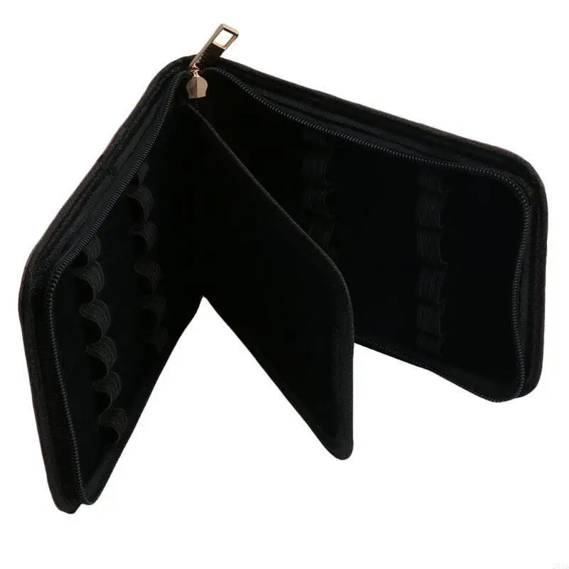 203b 12 حفرة نافورة القلم/القلم القلم السحاب من الجلد لحامل الحالات الجديدة