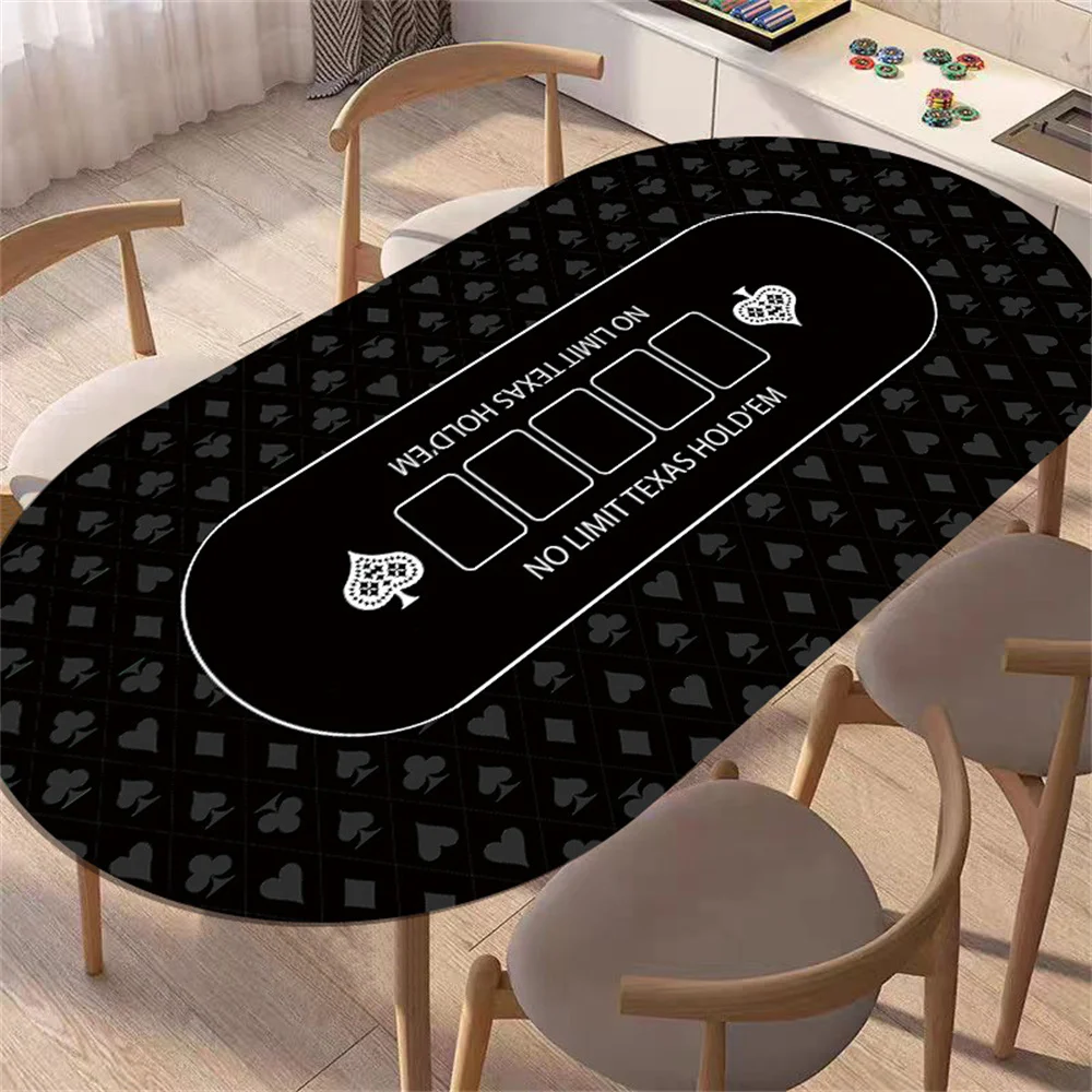 تكساس هولدم بوكر الجدول حصيرة متعددة مفرش المائدة المطاط بوكر حصيرة المضادة للانزلاق المطاط الجدول تخطيط العلوي لجدول الألعاب حصيرة #1