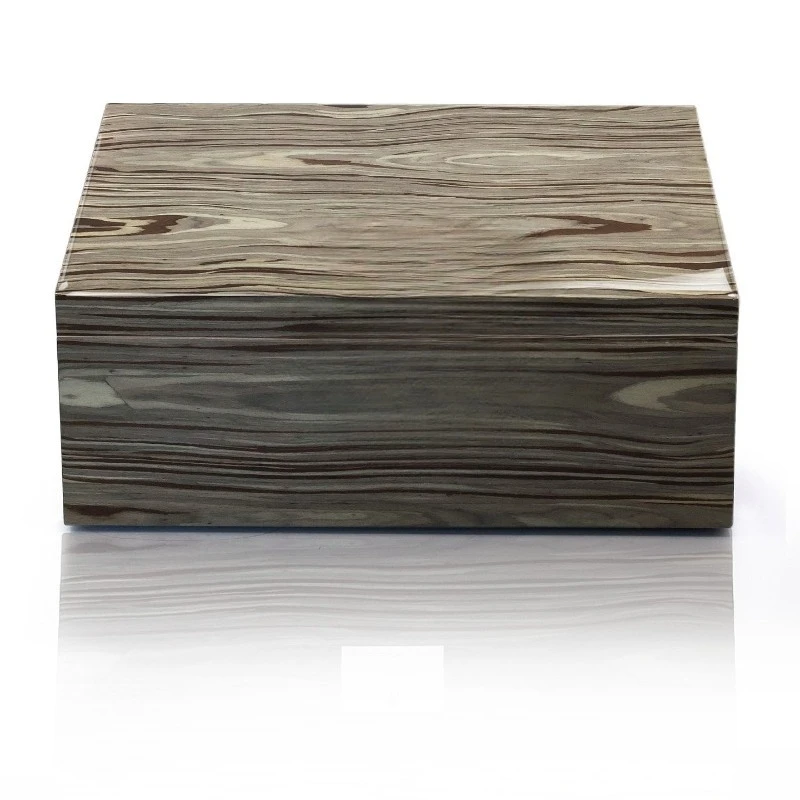Cigar box, cigar moisturizer, cigar mellow box, cedar wood, large capacity maintenance, high-end birch bark