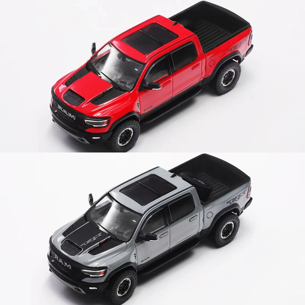 GCD 1/64 T-Rex Pickup Left-Hand Drive Diecast Alloy Car Model Truck Collectible Toy Gift for Boys Display - view 2