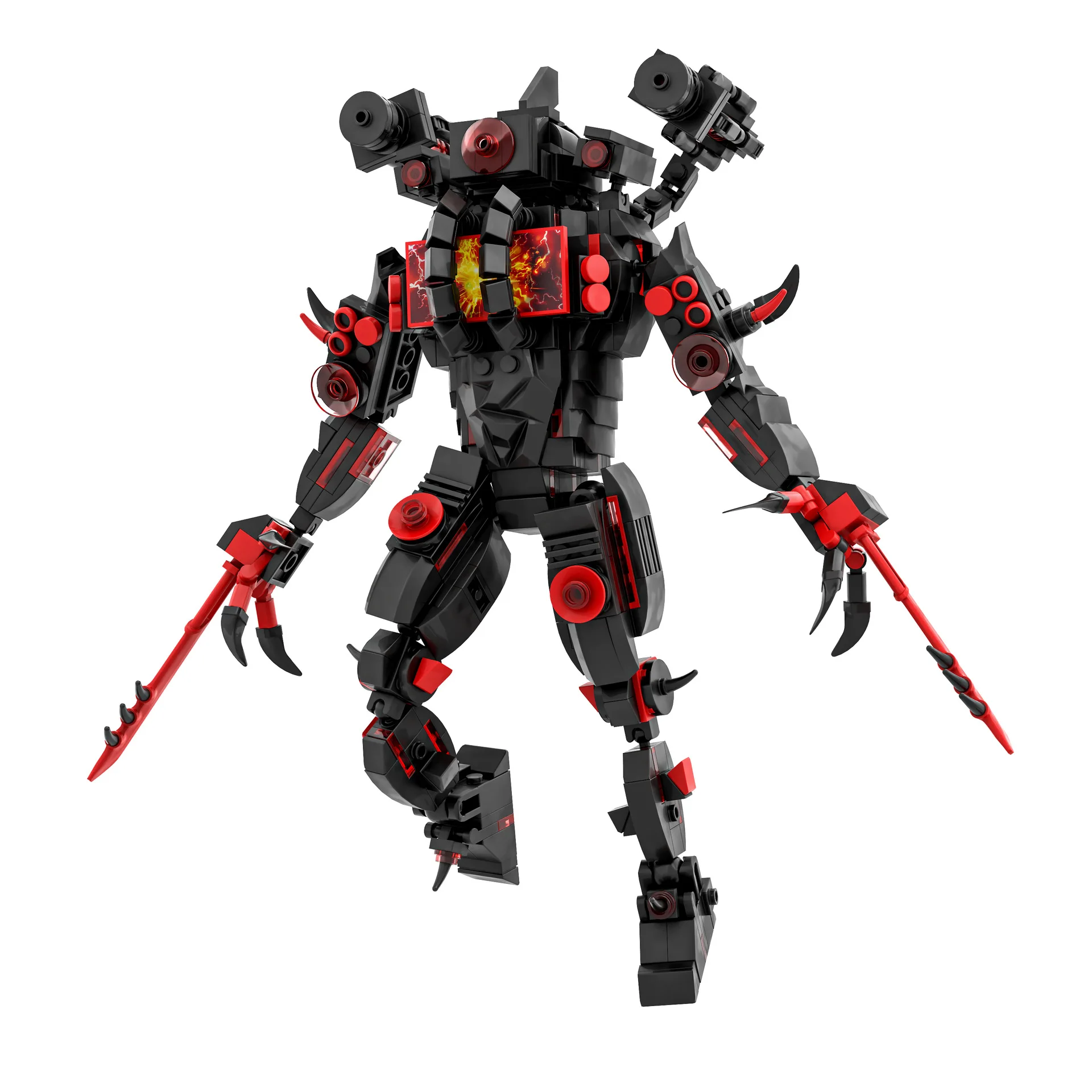 

580PCS Armor Drill Building Blocks Model Construction Toy Brick Creative Gift Holiday Gift